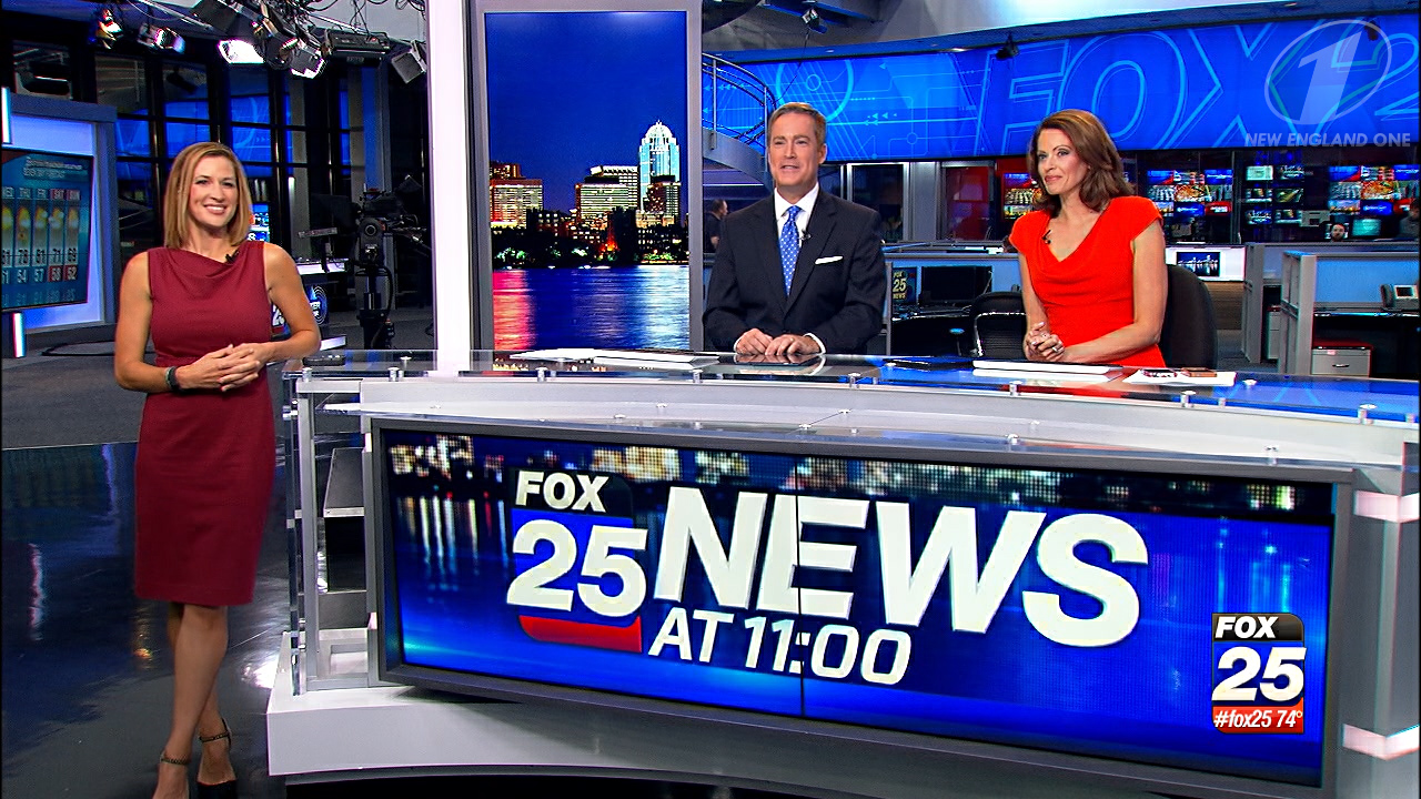 Boston's FOX 25 Debuts New Set | Boston